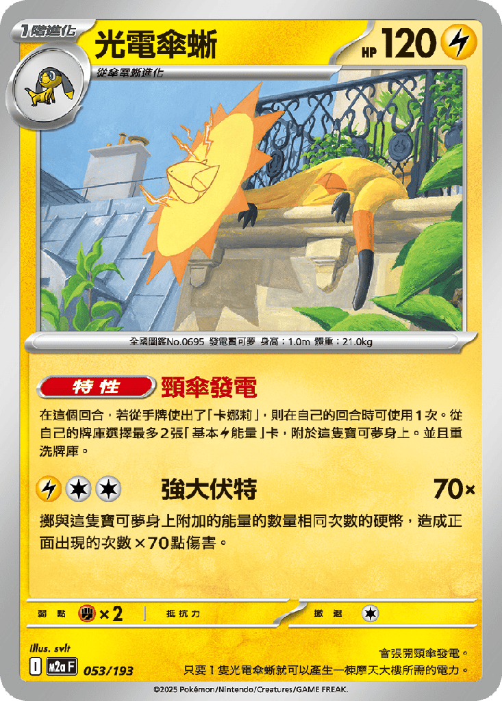 光電傘蜥 053/193