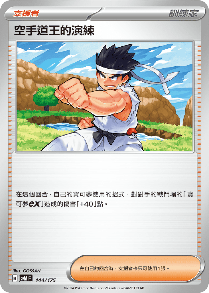 空手道王的演練 144/175