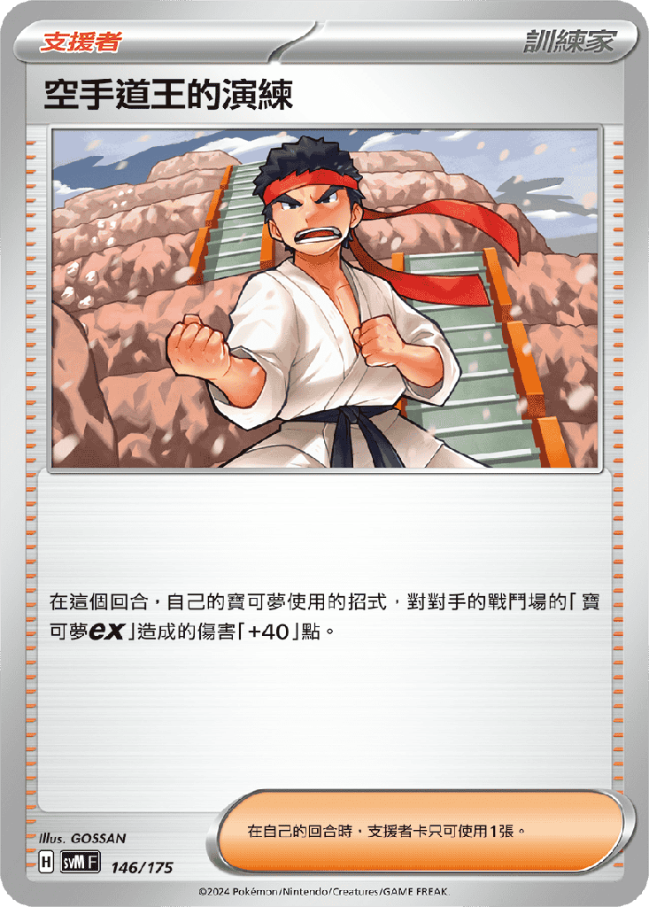 空手道王的演練 146/175