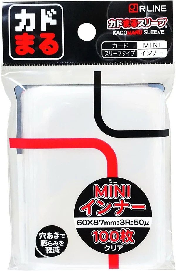 KADOMARU卡套 - 透明圓角內膽 Inner Clear - 64 x 89 mm Ver.2