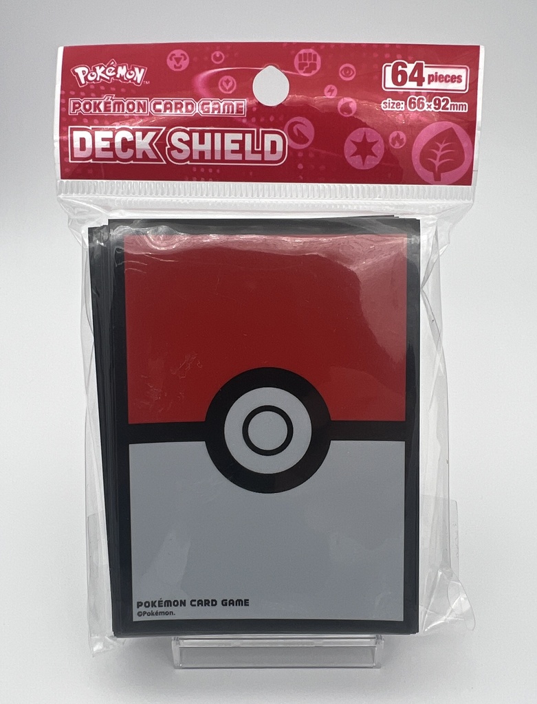 Pokemon Deck Shield 卡套 - Pokeball 寶可夢球