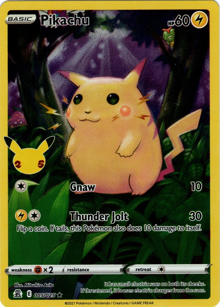 Pikachu 005/025