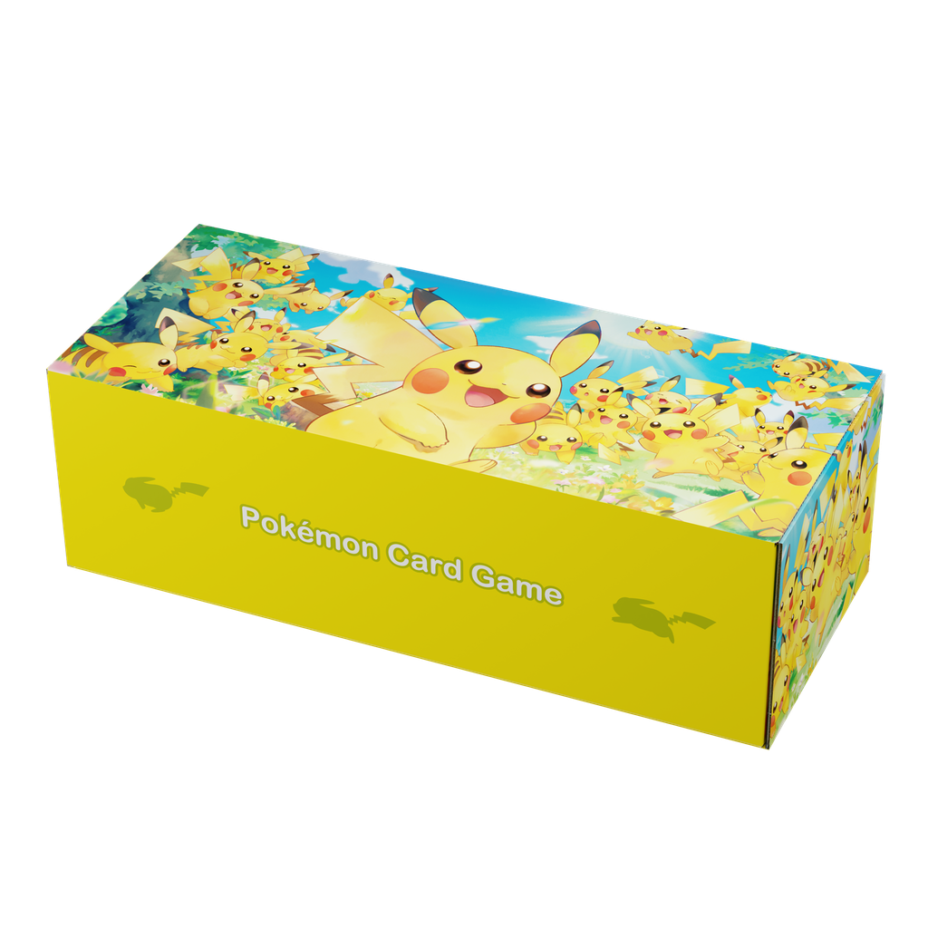 [P806055] 寶可夢大型收納盒(紙質) 皮卡丘大集合