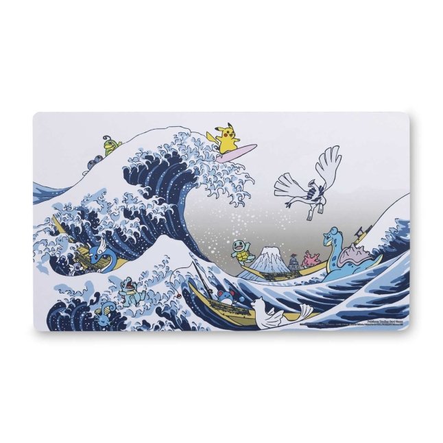 Great Wave Pikachu & Friends Playmat