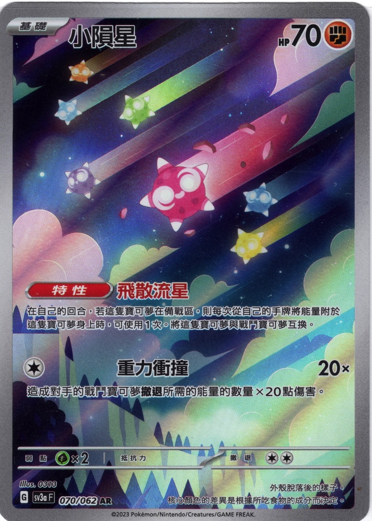 小隕星 AR 070/062