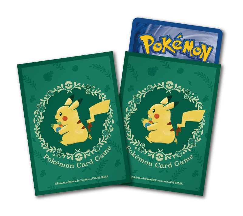 寶可夢造型卡套 皮卡丘與樹果