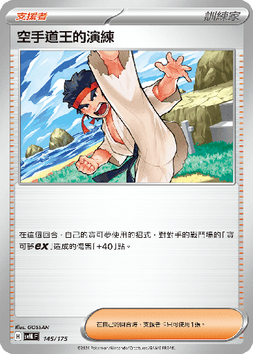[SVM_145/175] 空手道王的演練 145/175