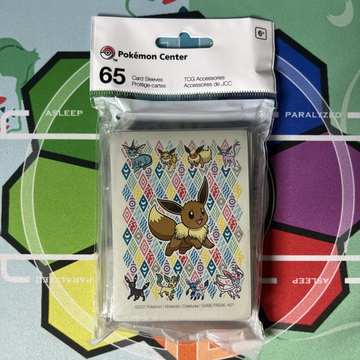 Pokémon TCG: Eevee Prismatic Card Sleeves (65 Sleeves)