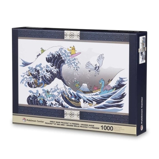 [707-97695] Great Wave Pikachu & Friends Pokémon Puzzle (1,000 Pieces)