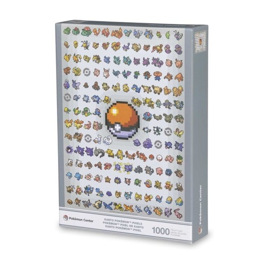 [707-97696] Kanto Pokémon Pixels Pokémon Puzzle (1,000 Pieces)