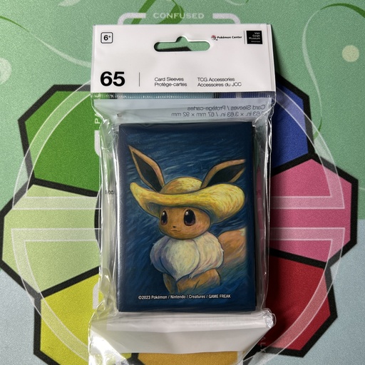 Pokémon Center x Van Gogh Museum Eevee Self-Portrait 65 Card Sleeves 梵高