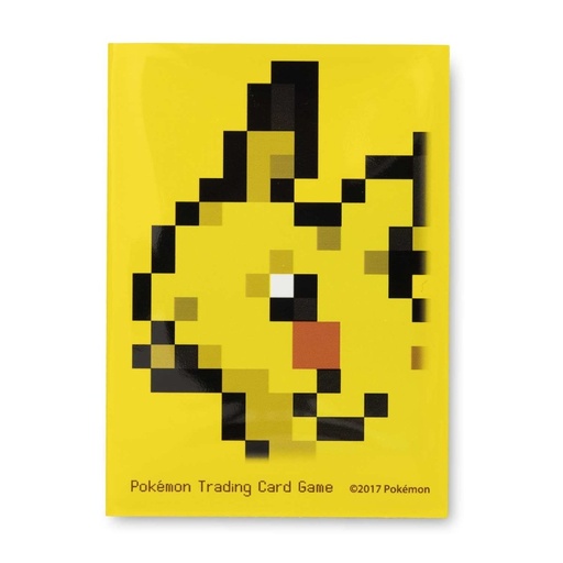 [705-05390] Pokémon TCG: Pikachu Pixel Card Sleeves (65 Sleeves)